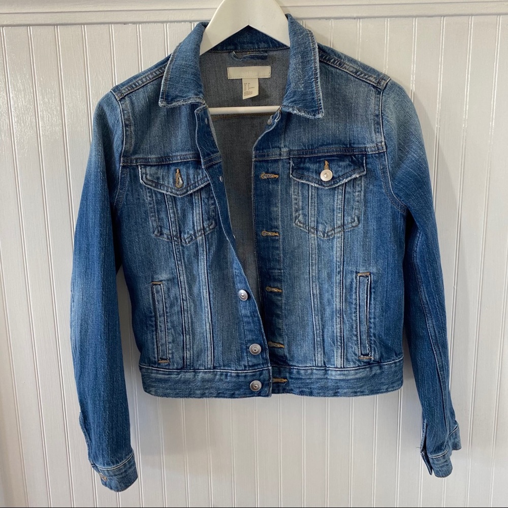 H&M Medium Wash Jean Jacket